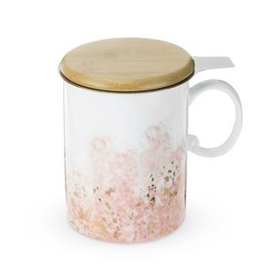 Pinky Up ceramic tea & infuser